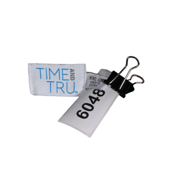 Time Tru Tunic Sweater Women XXL Pastel Cable Knit V Neck Boho Cozy Soft Girl - Picture 8 of 8